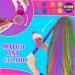 FunKidz Hair Braiding Kit for Girls 8-12 | Handheld Temporary Hair Coloring Clamp with Hair Chalk | Washable Hair Makeup Kit - Buy Online on GoSupps.com