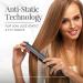 Remington S5500TA Anti-Static Flat Iron | 1 " Floating Ceramic Plates & Digital Controls | Hair Straightener - Grey/Coral | International Shipping Available - Buy Online on GoSupps.com
