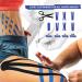 16.4 Feet Kinesiology Tape Roll - Elastic, Water Resistant Sports Tape for Muscle Pain Relief and Joint Support - Ideal for Shoulders, Knees, Ankles - Physiotherapy and Injury Recovery - Buy Online on GoSupps.com