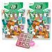 Tic Tac Travels Pack Double Travel Mix 60 Mini-Bo tes par Pack (4 Saveurs) + Jeu de Morpion 120 Bonbons Mini pour v nements coles Cadeaux Bureau et F tes