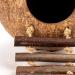 Coconut Bird Nest Hut with Ladder for Parrots, Parakeet, Conures, Cockatiel - Small Animal House Cage Decor - Buy Online on GoSupps.com