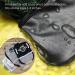 Ostomy Bag Covers for Men and Women | Waterproof Inner Liner | Adjustable Flange Opening Stoma Pouch Cover | 2-Piece Set | Medium Black with Stoma Belt - Buy Online on GoSupps.com
