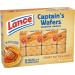 Lance Sandwich Crackers Captain's Wafers Peanut Butter and Honey 8 Ct Box - Delicious Snack Option - Buy Online on GoSupps.com