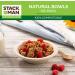 125-Pack 100% Compostable 12 oz. Paper Bowls | Eco-Friendly Biodegradable Bagasse | Heavy-Duty Natural Disposable Bowls - Buy Online on GoSupps.com
