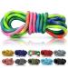 Allesoo ppm rope 5 meters taice rope dog leash collar tacca polypropylene multifilem rope 8mm thickness wave rainbow 8mm wave rainbow