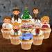PRECUT Home Alone Cupcake Toppers Edible Christmas Cake Decorations Christmas Decorations Christmas Home Alone Cake Topper (12)