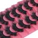 Fanxiton 8D Volume Fluffy Mink Lashes - Dramatic Curly Wispy False Eyelashes 7 Pairs Pack - Buy Online on GoSupps.com