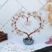 Clear Quartz Crystal Heart Bonsai Tree | Home Decor & Meditation Accessory - Buy Online on GoSupps.com