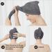 MOONQUEEN Hair Towel 5 Pack - 380GSM Thicken, Super Absorbent Quick Dry Hair Turban for Curly Long Thick Hair - Dark Grey - Buy Online on GoSupps.com