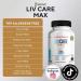 GREENVIFY Livcare Max Liver Support Supplement Extra Strength 60 Veggie Capsules 30 Day Supply with Milk Thistle Beetroot Artichoke (1) - Buy Online on GoSupps.com