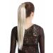 Wig Me Up Srosy Hair Part Braid Ponytail - New Plug-In Ridge Hair Band - 55 cm Blond Ash-Blonde Platinum Mix - Buy Online on GoSupps.com