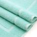 Zollner 2 Set Bath Mats 50x70 cm - Soft Mint Swim Mats with Massage Effect - Hotel Quality Washable Underfloor Heating Compatible - Perfect for Your Bathroom - Buy Online on GoSupps.com