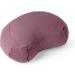 Lotuscrafts Zafu Meditation Pillow - Crescent Moon Siddha - Yoga Cushion - 15cm Seat Height - Organic Cotton GOTS Certified Washable Cover Aubergine - Buy Online on GoSupps.com