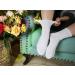 PERSOON Extra Soft Women Bamboo Non-Binding Ankle Socks 3 Pair - White | Seamless Toe, Diabetic Friendly, Wide & Stretchy Fit - Buy Online on GoSupps.com