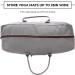 Mount Adams XL Yoga Mat Bag - Extra Large Fitness Carrier for Exercise Mat, Block, Straps, and Blanket - Canvas Gym Duffle Bag in Gray - Buy Online on GoSupps.com