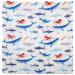 Stephen Joseph Shark Muslin Lovie with Teether - Soft and Comfortable for Babies - Buy Online on GoSupps.com