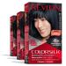 Permanent Hair Color by Revlon Permanent Black Hair Dye Colorsilk with 100% Gray Coverage Ammonia-Free Keratin and Amino Acids Black Shades (Pack of 3) 12 Natural Blue Black