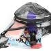 HULISEN Clear PVC Sling Stadium Backpack - Black | Adjustable Strap | Stadium Approved - Buy Online on GoSupps.com