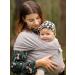 DaisyGro Certified Organic Baby Sling Carrier | GOTS Organic | CPSC Safety Tested | Small/Medium or Plus Size | Grey - Buy Online on GoSupps.com