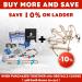 Climbing Rope Ladder for Kids - Tree House & Ninja Warrior Obstacle Course Attachment | Outdoor Playground Accessories for Ultimate Fun - Buy Online on GoSupps.com