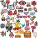 Zonon 36 Pieces Diamond Painting Stickers  Gem Diamond Painting Kits for Kids Create Your Own Painting Craft Cute DIY Diamond Craft Kit for Girls Boys