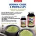 Yerba Prima Moringa Veg Caps 180ct - 400mg Antioxidant-Rich Superfood, Non-GMO, Vegan, Gluten-Free - Buy Online on GoSupps.com