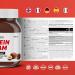 BiotechUSA Protein Cream - Gluten-Free Cocoa Hazelnut Spread | Protein-Packed 400g | No Palm Oil - Buy Online on GoSupps.com