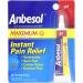 Anbesol Maximum Strength Oral Anesthetic Gel 0.33oz (Pack of 3) - Fast-Acting Pain Relief - Buy Online on GoSupps.com