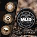 Bossman MUDstache Unscented Mustache Wax - 2 Pack for Strong 24hr Hold - Non-Tacky Formula for Men - 1oz (Pack of 2) - Buy Online on GoSupps.com