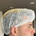 100 Pcs White Disposable Bouffant Caps - 20 Nonwoven Hair Net Sleeves with Swivel Bands | Ideal for Sleeping, Food Service - Unisex - Buy Online on GoSupps.com