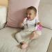 Matchstick Monkey Antimicrobial Teething Starter Set - Pink Monkey Set for Babies 3 Months+ | Includes Flat Face Teether, Animal Teether, and Finger Toothbrushes - Buy Online on GoSupps.com