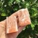 Natural Raw Oranger Selenite Healing Crystal Gypsum Stone Specimen (Color : 400g) - Buy Online on GoSupps.com