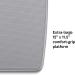Thinner Extra-Large Dial Analog Bathroom Scale - Measures Weight Up to 330 Lbs - Silver - Buy Online on GoSupps.com