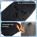 BBTO Knitted Balaclava - 3 Holes Full Face Cover | Winter Essential | One Size Black | International Shipping Available - Buy Online on GoSupps.com