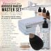 Belloccio Airbrush Makeup System Master Set - 17 Foundation Shades, Blush, Shimmer, Bronzer - Deluxe 1/2oz Bottles - Buy Online on GoSupps.com