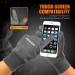 Winter Waterproof Thermal Gloves - Unisex Touch Screen Cold Weather Gloves for Workout, Running, Cycling - Grey, X-Large - Buy Online on GoSupps.com