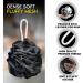 EXESSCO Shower Puff Loofah 4Pcs Mesh Body Puff 75g/PCS Large and Extra Soft Exfoliating Bath & Shower Sponge Scrunchie Loofah for Men & Women Multicolor (Pack of 4) - Buy Online on GoSupps.com