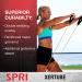 SPRI Xertube Resistance Bands with Handles - Yellow Very Light - Buy Online on GoSupps.com