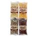 Amish Country Popcorn | 4 - 4 oz Bags | Popcorn Kernel Variety Sampler | Baby White Red Medium Yellow and Purple Popcorn Kernels | Old Fashioned Non-GMO and Gluten Free