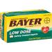 Bayer 81mg Enteric Coated Aspirin 200 Count - Pain Reliever/Fever Reducer - Buy Online on GoSupps.com