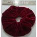 Aadya PAIR OF EXTRA LARGE (15CM) VELVET HAIR SCRUNCHIES ELASTIC SCRUNCHY HAIR BOBBLES (MARRON) - Buy Online on GoSupps.com