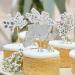 Buy Ginger Ray Team Bride Cupcake Toppers - Floral Cake Decorations for Hen Parties | 12-Pack Wooden Skewers - Buy Online on GoSupps.com
