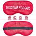 Wake Me for Sex Sleep Eye Masks - Adjustable Silk Blindfolds for Adults | 4 PCS in Black Pink Navy Red - Perfect for Play & Relaxation - Buy Online on GoSupps.com