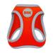 DDOXX Reflecting Airmesh Step -in Dog harness - adjustable breast puppy crockery for all sizes - L (orange) Breast size: 43-48 cm orange