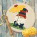Dimensions Floral Gnome Punch Needle Set for Beginners - 8 Diameter - 7 Piece Kit - Buy Online on GoSupps.com