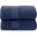 Sticky Toffee Oeko-Tex Cotton Hand Towels - Soft & Absorbent 500 GSM Set of 2, 16x28in Blue Towels - Buy Online on GoSupps.com