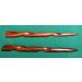 Rosewood Conical Spiral 6 Inch Hair Sticks - Hawaiian Style - Buy Online on GoSupps.com