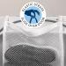 S&T INC. Sneaker Dryer Bag Dryer Door Shoe Net with Elastic Straps Sneaker Laundry Bag for Shoes White 15.5 Inch x 15.5 Inch 1 Pack White - Buy Online on GoSupps.com