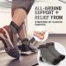 Physix Gear Plantar Fasciitis Support Compression Ankle Socks | Toeless Arch Compression Sleeve for Achilles Support & Heel Spurs | XXL Size | 1 Pair - Black - Buy Online on GoSupps.com