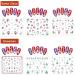24 Sheets Christmas Nail Art Stickers Ultralight 3D Self-Adhesive Snowflake Santa Clause Gel Nail Decals with Tweezers for Christmas Parties. Silver - Buy Online on GoSupps.com